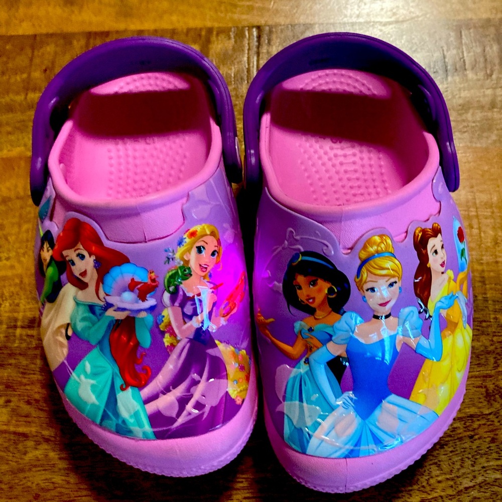 Disney Princess toddler Crocs